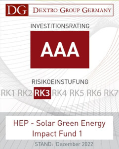 Rating HEP - Solar Green Energy Impact Fund 1